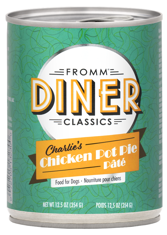 FROMM DINER 12.5Z CHARLIES CHICKEN POT PIE PATE
