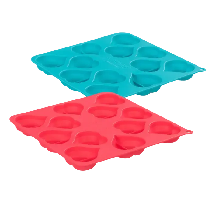 MESSY MUTT TREAT MAKING MOLD HEART 2PK