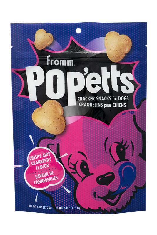 FROMM POP&#39;ETTS CRANBERRY 6OZ