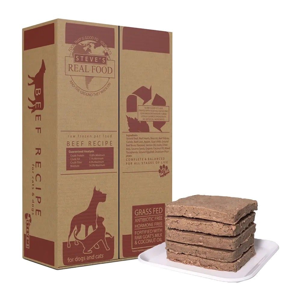 STEVES BEEF PATTIES, 13.5 #