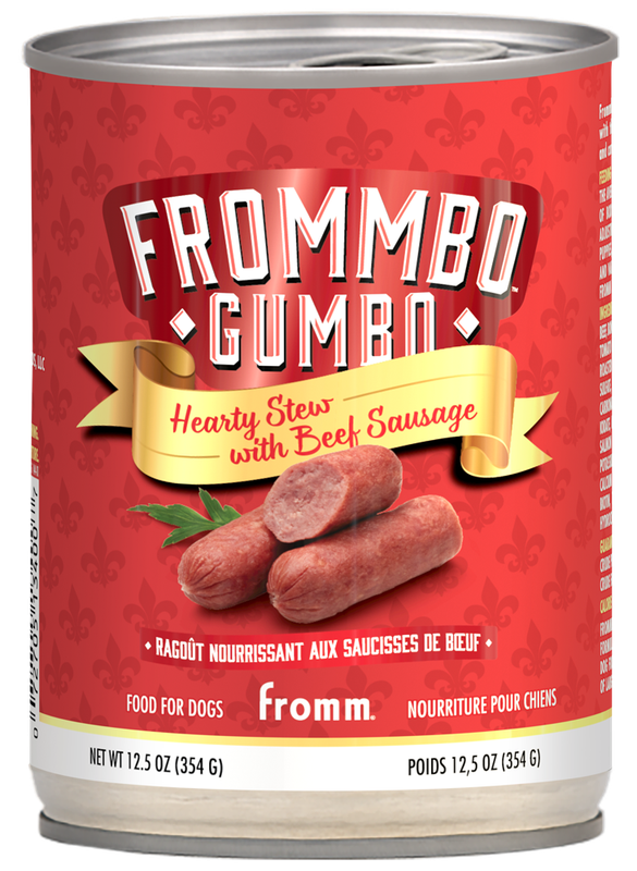 FROMMBO GUMBO BEEF SAUSAGE  12.5 OZ