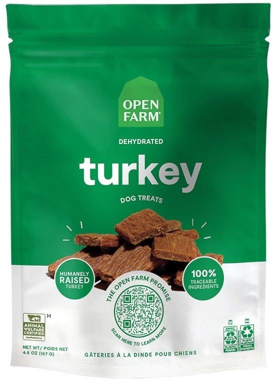 OPEN FARM TURKEY TREAT 4.5OZ