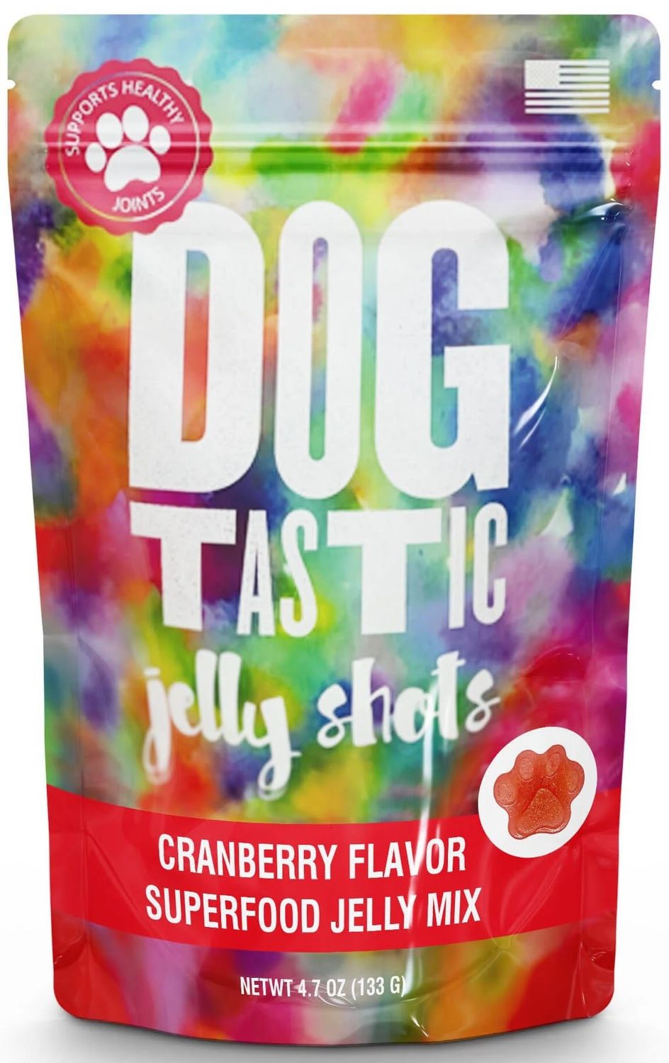 SODA PUP DOGTASTIC JELLY SHOT CRANBERRY
