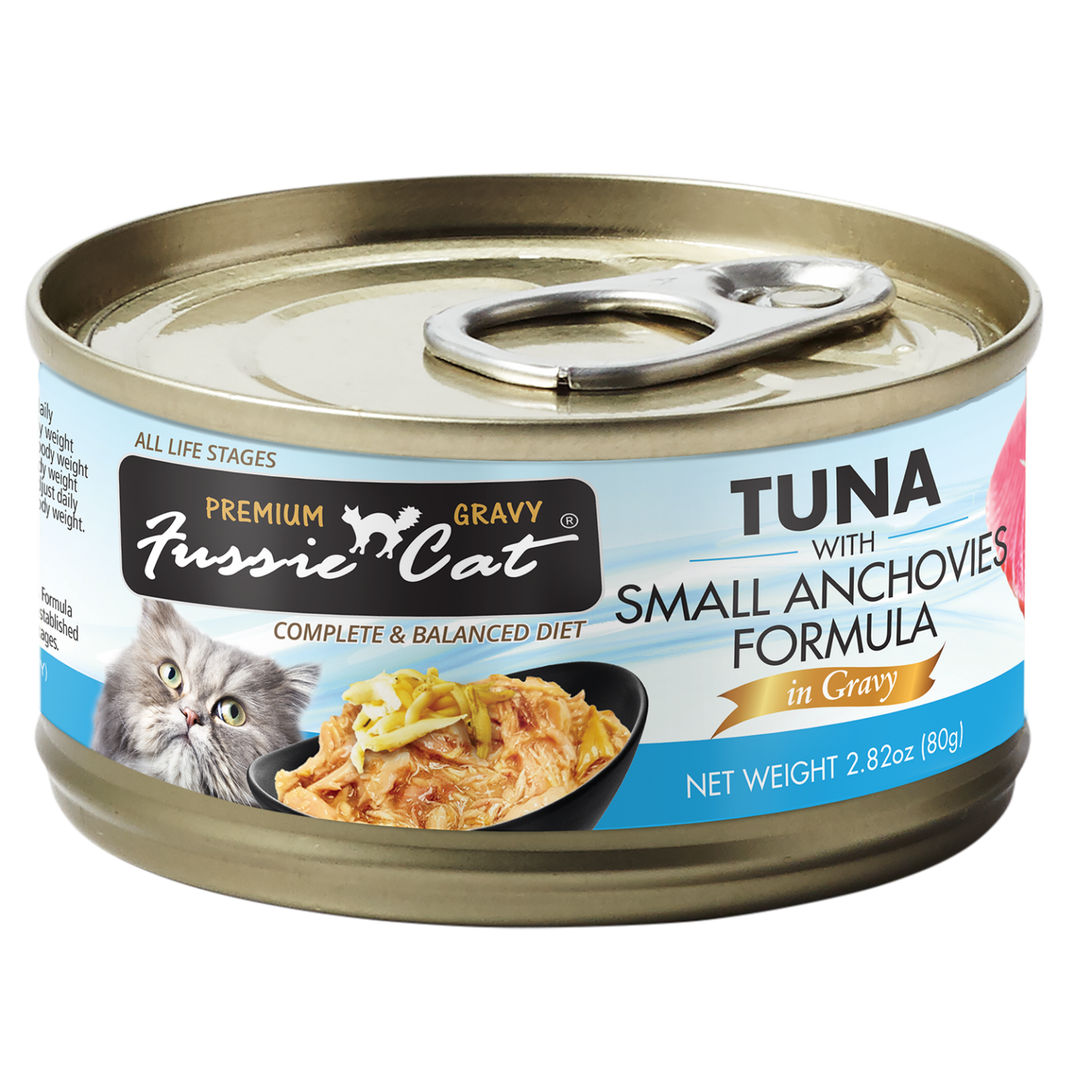 FUSSIE CAT PREMIUM TUNA ANCHOVY GRAVY 2.82Z