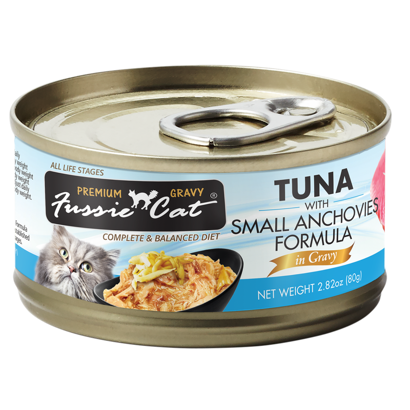 FUSSIE CAT PREMIUM TUNA ANCHOVY GRAVY 2.82Z