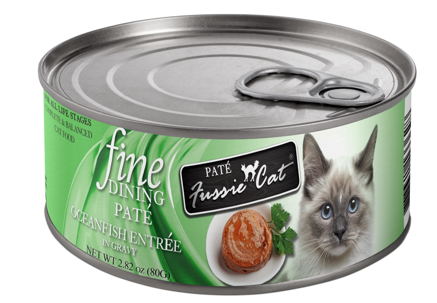 FUSSIE CAT FINE DINING PATE OCEAN FISH 2.82OZ CASE 24
