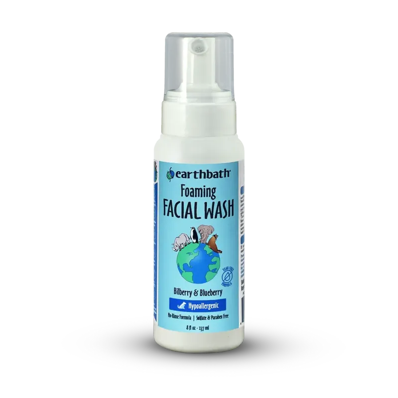EARTHBATH FOAMING FACIAL WASH BILBERRY &amp; BLUEBERRY