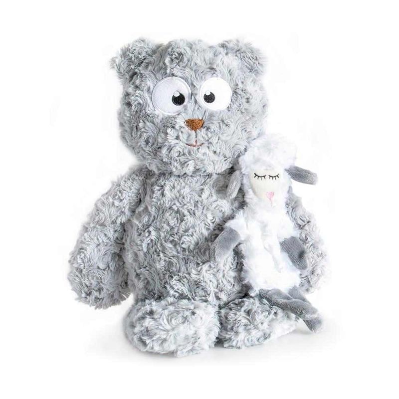 BULL TUG MOONY &amp; WOOLA SNUGGLY DOG TOY