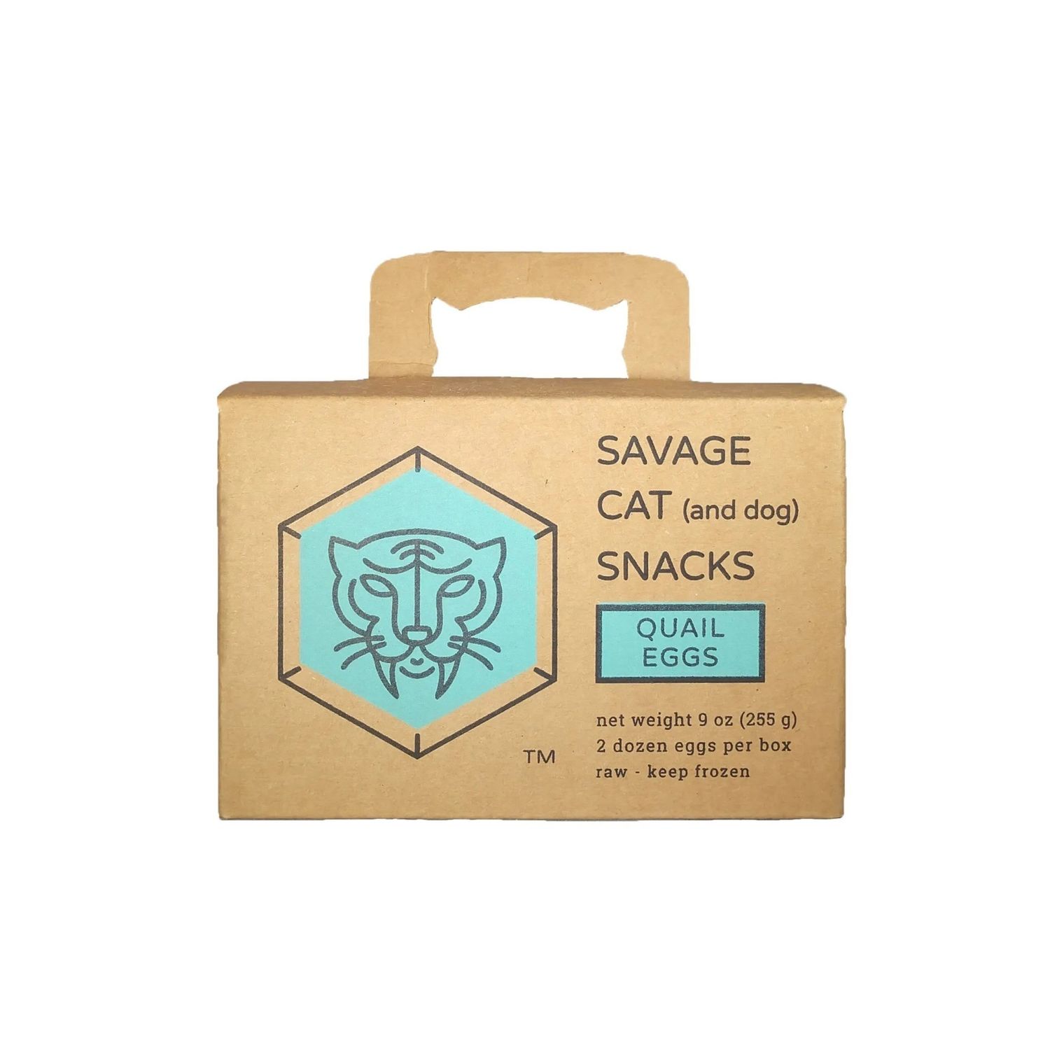 SAVAGE CAT QUAIL EGS 24CT