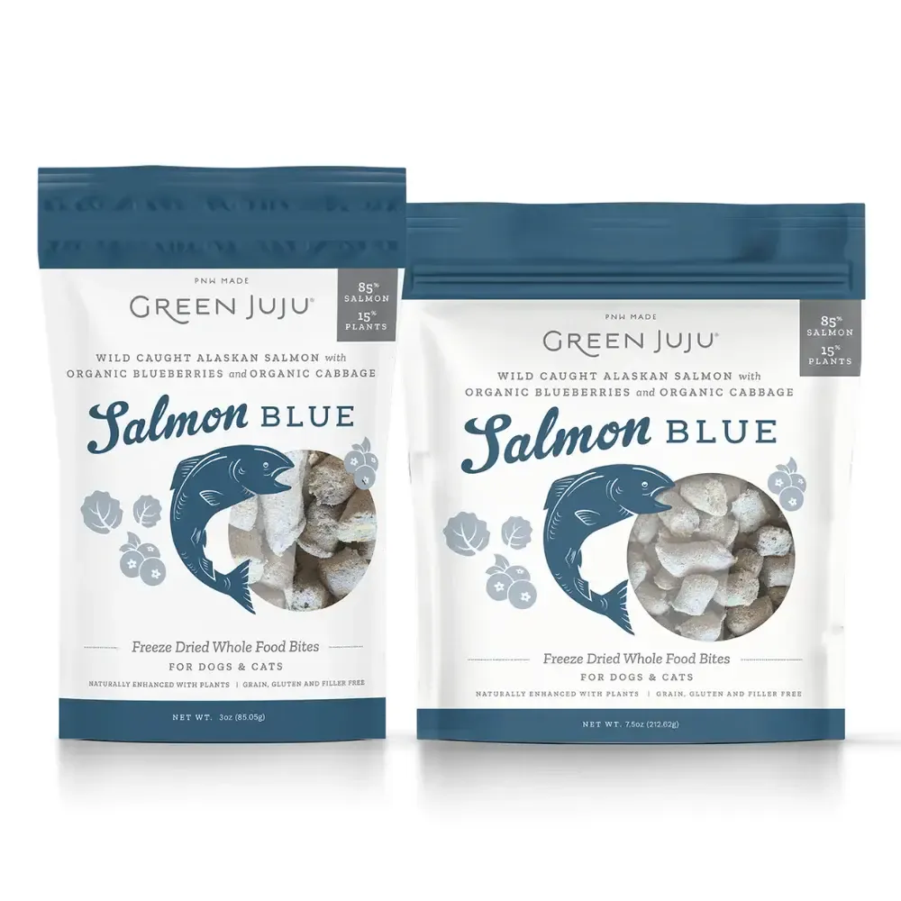 GREEN JUJU SALMON BLUE 18OZ