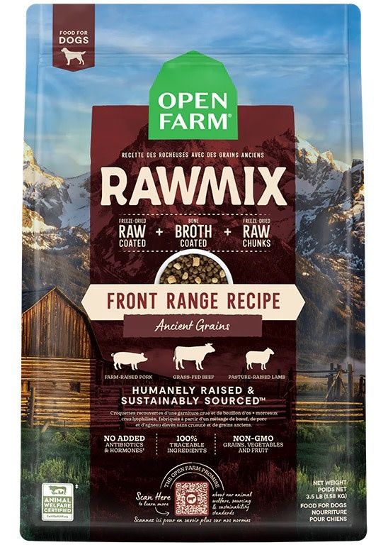 OPEN FARM RAW MIX FRONTIER ANCIENT 20#