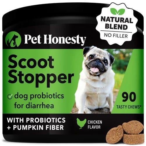 PET HONESTY SCOOT STOPPER CHEWS 9.5OZ