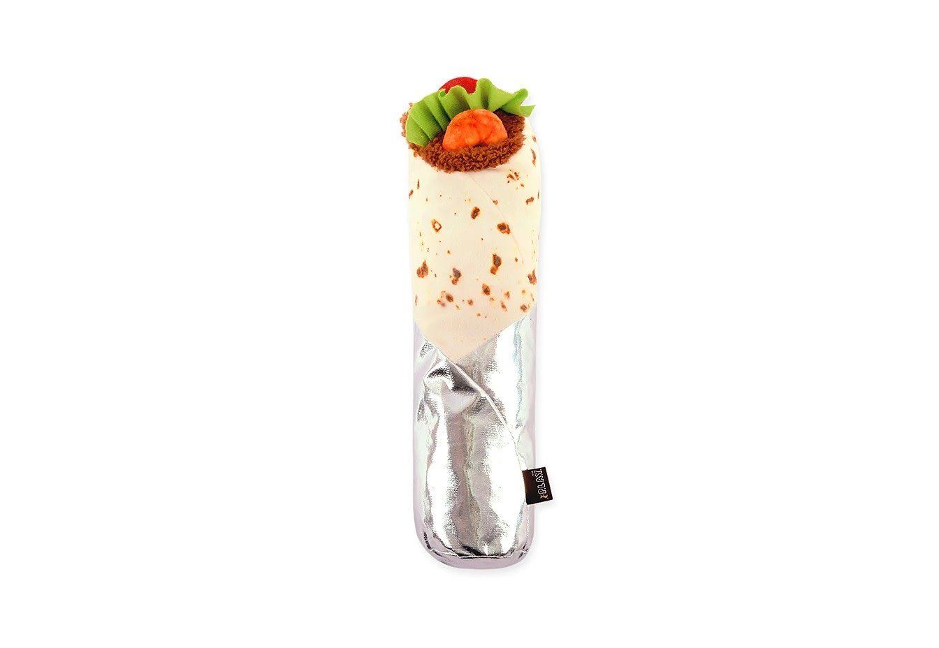 PLAY SHRIMP PURRITO CAT TOY