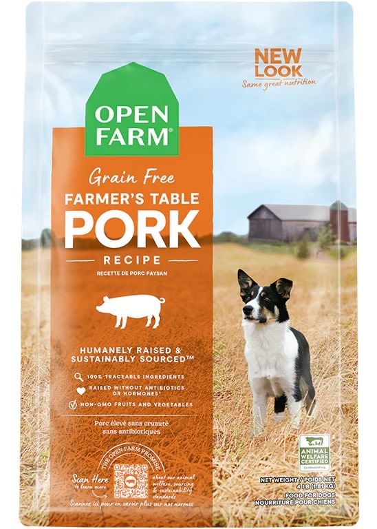 OPEN FARM GF FARMERS MARKET PORK &amp; VEG 12#