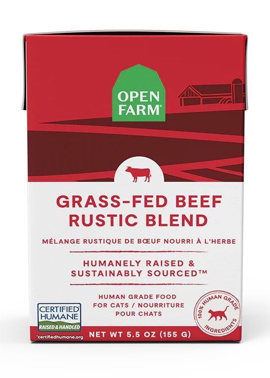 OPEN FARM CAT GRAIN FREE BEEF BLEND 5.5OZ