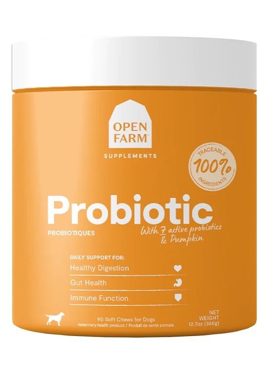 OPEN FARM PROBIOTIC CHEWS 90CT
