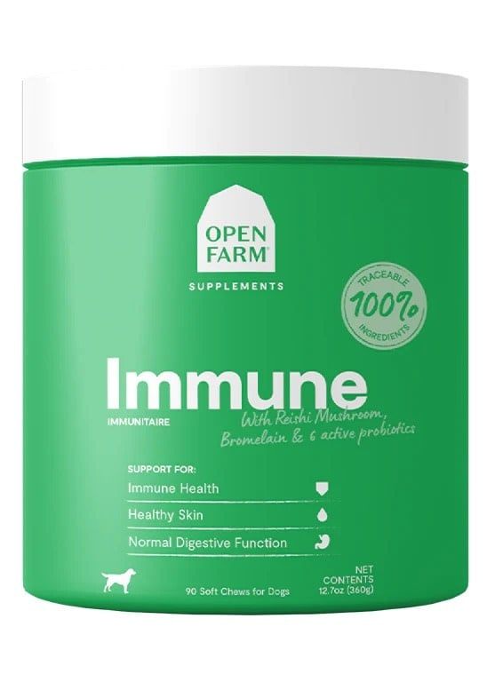 OPEN FARM IMMUNE CHEWS 90CT