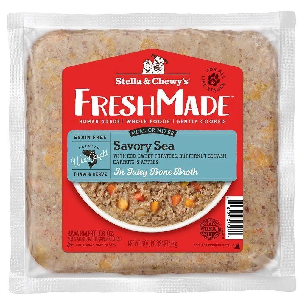 STELLA &amp; CHEWYS FRESHMADE SAVORY SEA 16OZ