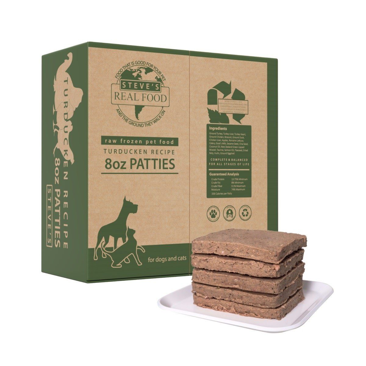 STEVES DF TURDUCKEN PATTIES 13.5#