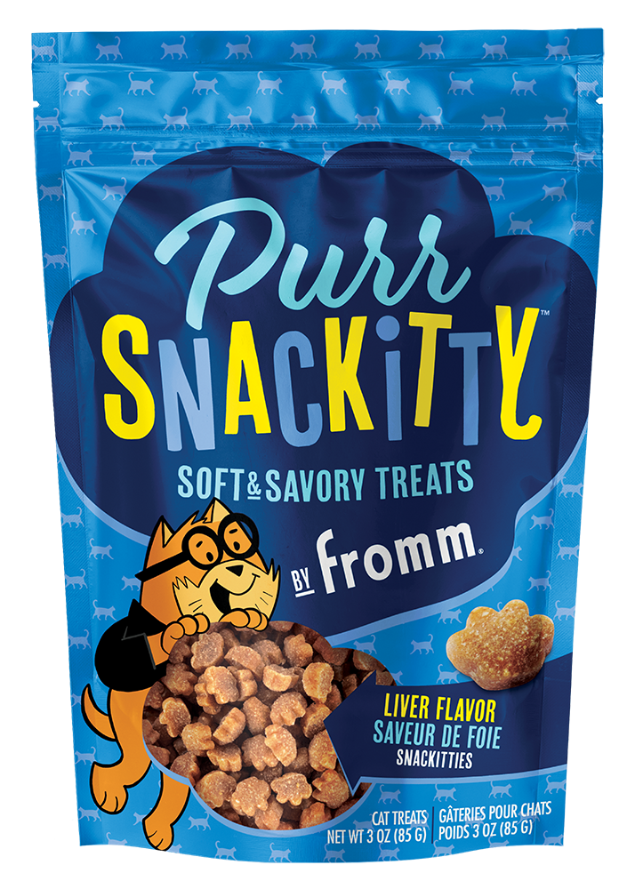 FROMM PURRSNACKITTY CAT TREATS LIVER 3 OZ