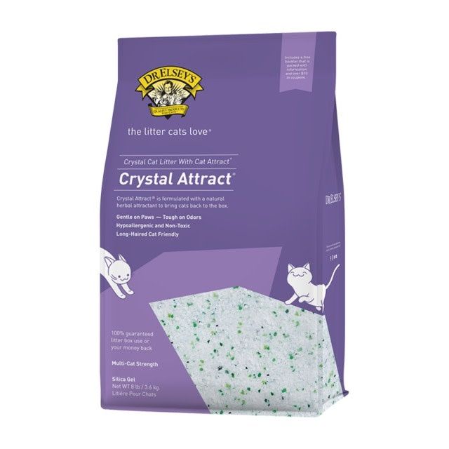 DR ELSEYS CRYSTAL CAT LITTER 8 LB