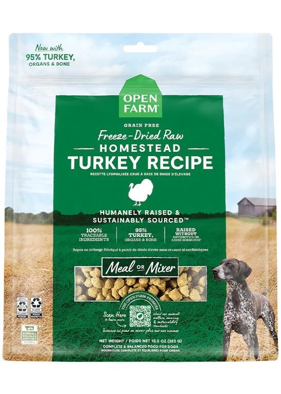 OPEN FARM TURKEY MORSEL 13.5OZ