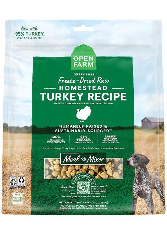 OPEN FARM TURKEY MORSEL 22OZ
