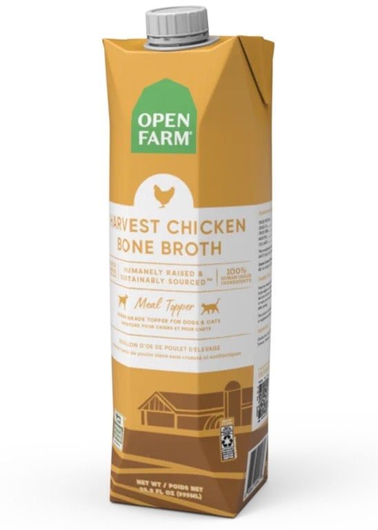 OPEN FARM CHICKEN BONE BROTH 33.8OZ