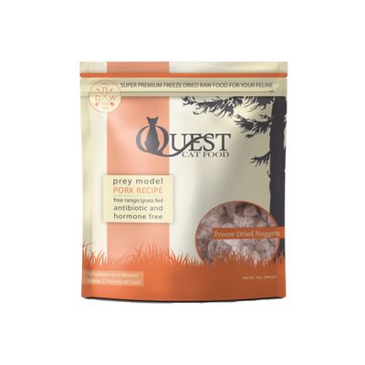 STEVES QUEST CAT FREEZE DRIED PORK 10OZ