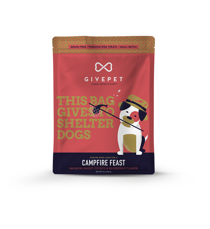 GIVEPET CAMPFIRE FEAST BAKED BISCUITS DOG 11 OZ