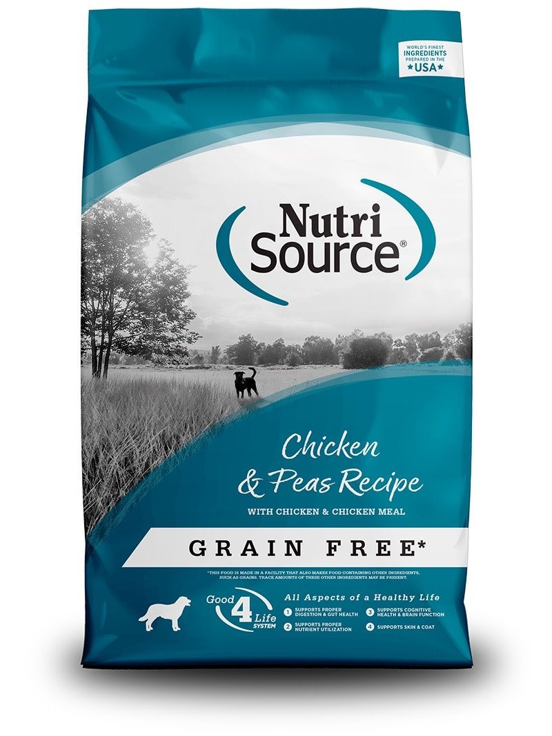 NUTRI SOURCE GRAIN FREE CHICKEN 26 lbs#