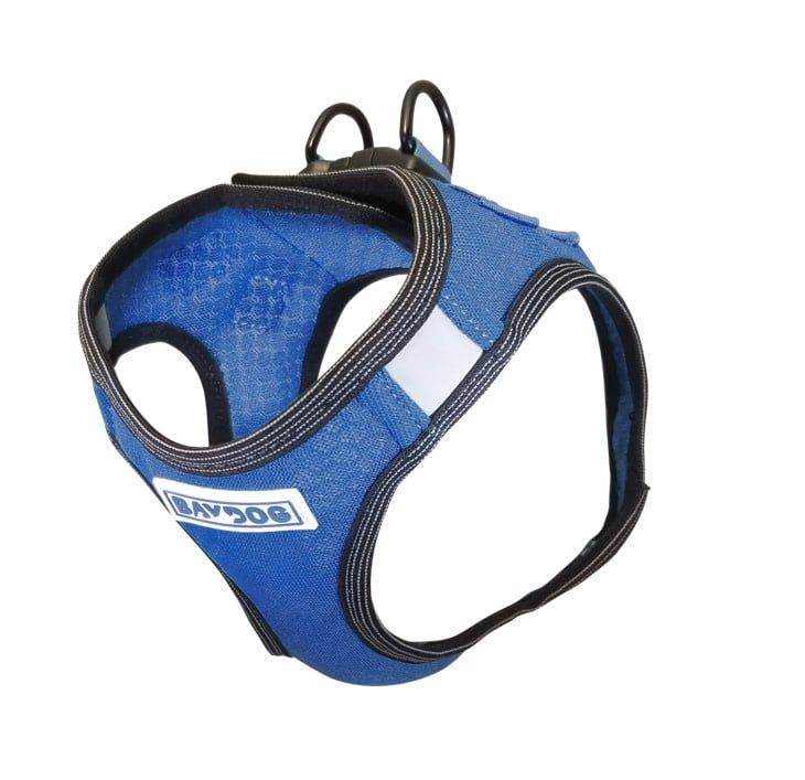 BAY DOG LIBERTY HARNESS BLUE X L