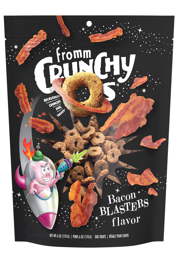 FROMM CRUNCHY O&#39;S BACON BLASTERS 26 OZ