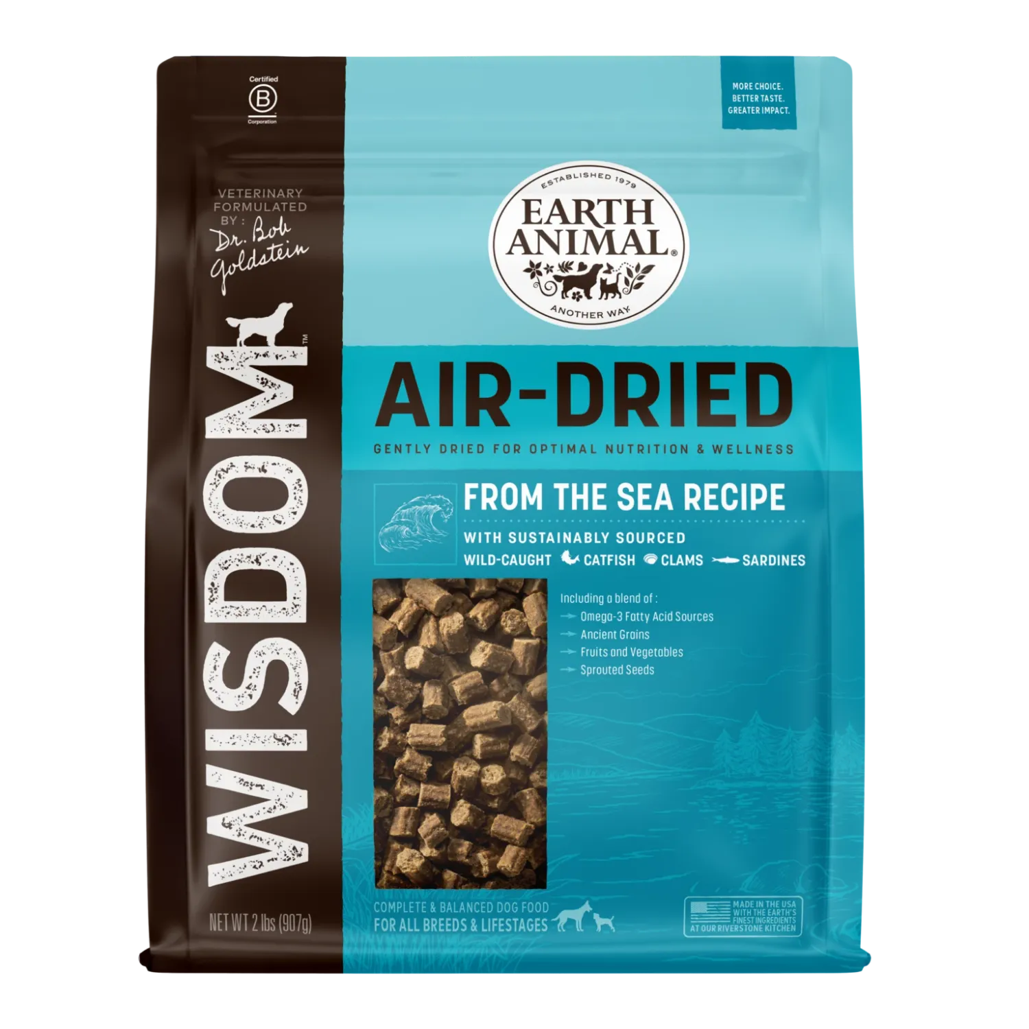 EARTH ANIMAL WISDOM AIR DRIED SEA 8#