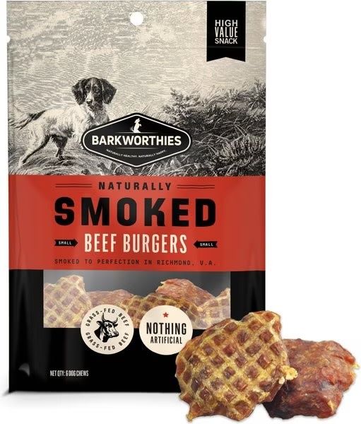 BARKWORTHIES SMOKED BEEF BURGERS
