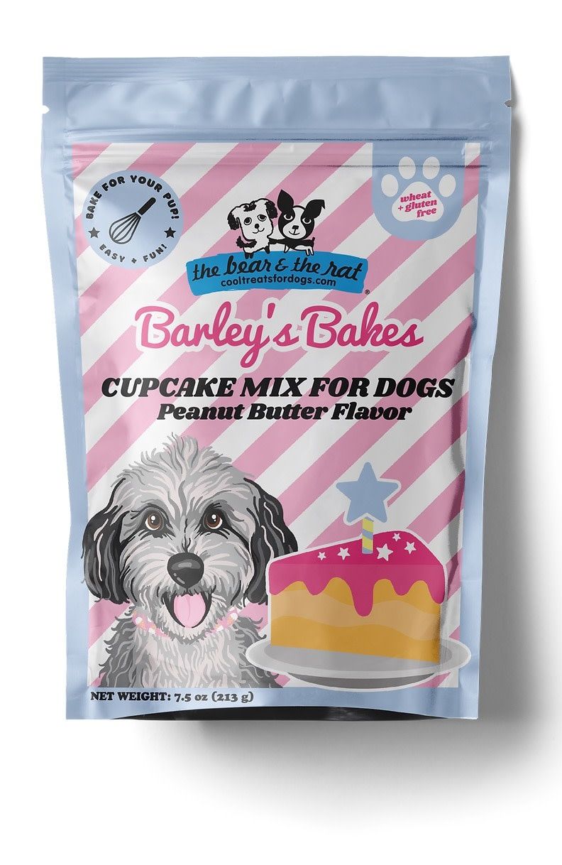 THE BEAR &amp; THE RAT PEANUT BUTTER CUPCAKE MIX, 9 OZ