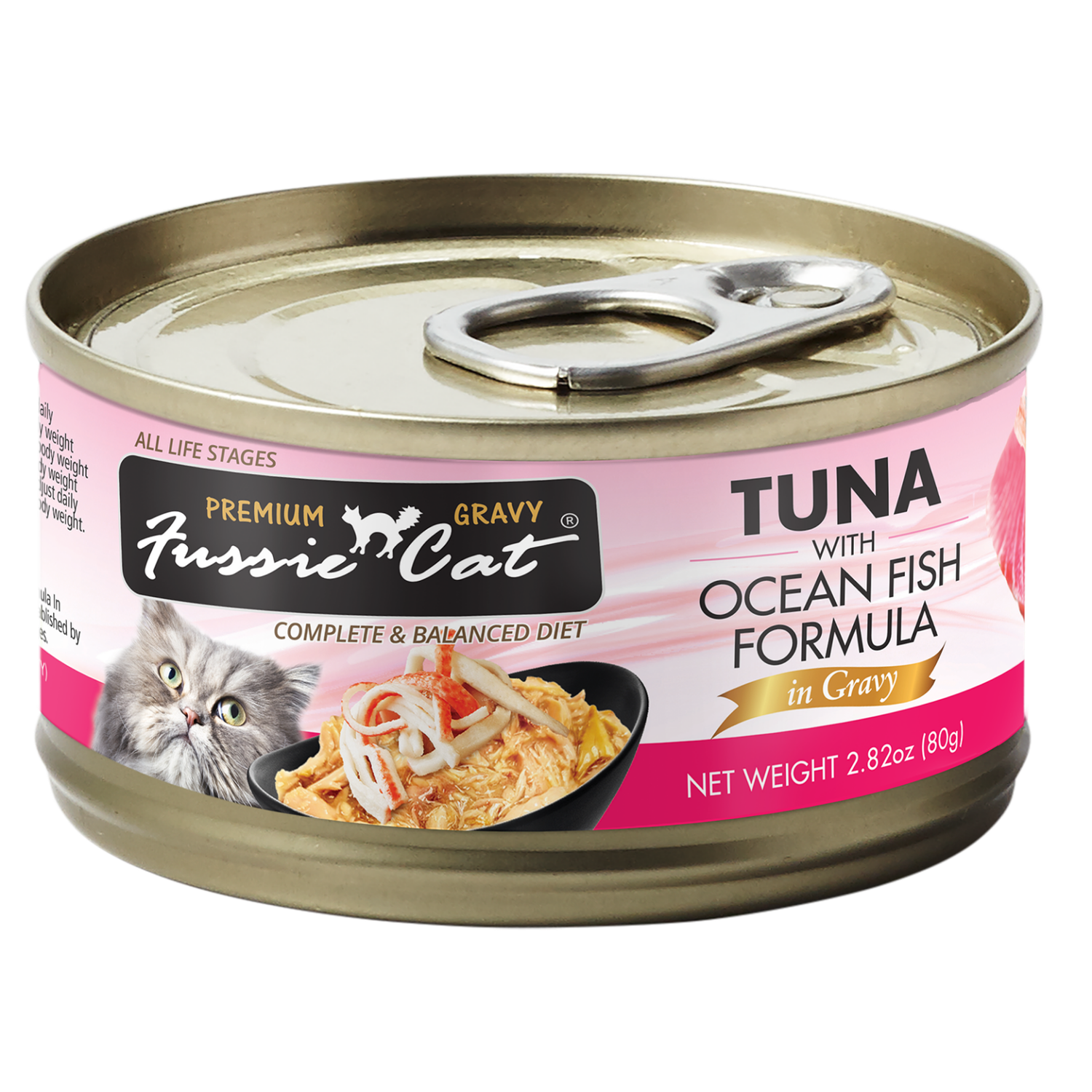 FUSSIE CAT PREMIUM  TUNA OCEAN FISH GRAVY 2.82Z