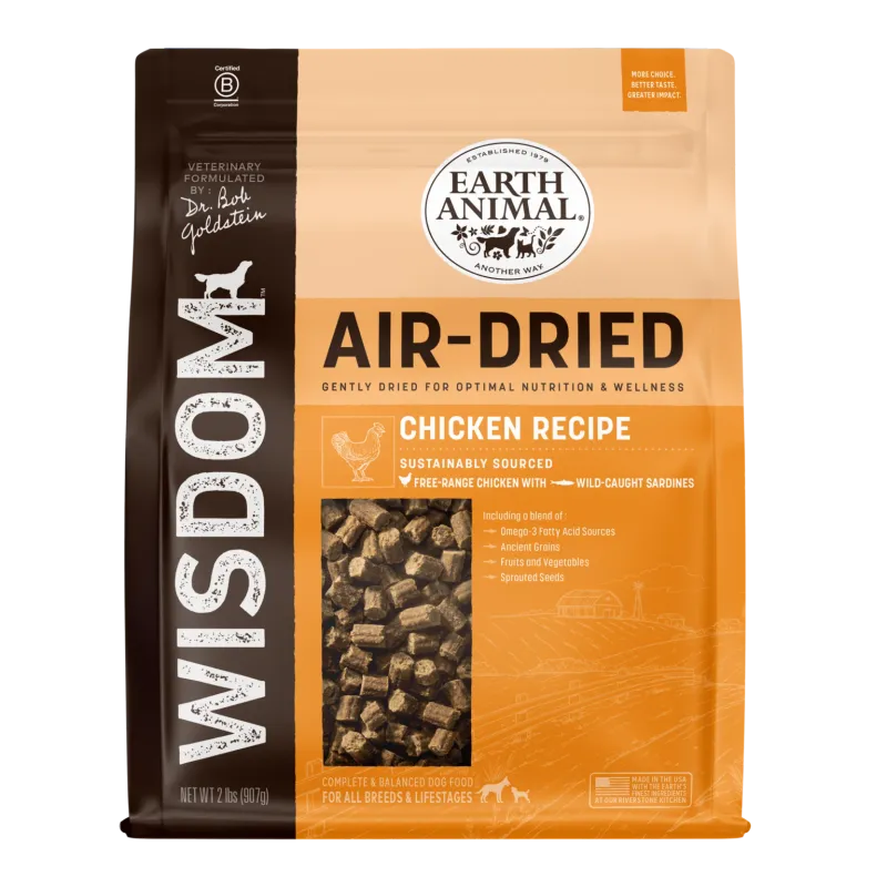EARTH ANIMAL WISDOM AIR DRIED CHICKEN 8#
