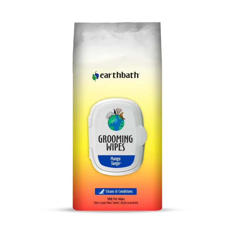 EARTHBATH WIPES MANGO 100CT