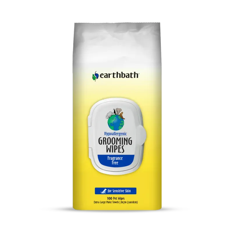 EARTHBATH WIPES HYPOALLERGENIC 100CT