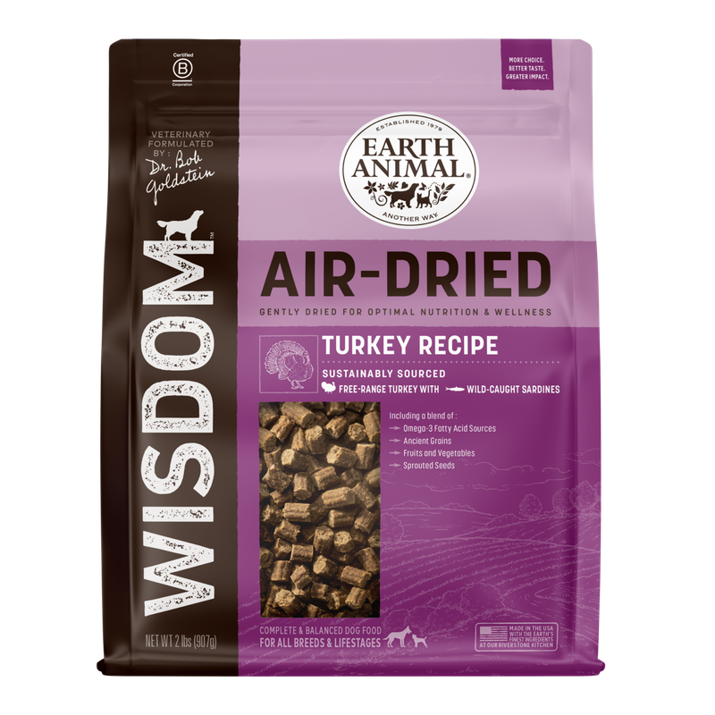 EARTH ANIMAL WISDOM AIR DRIED TURKEY 8#