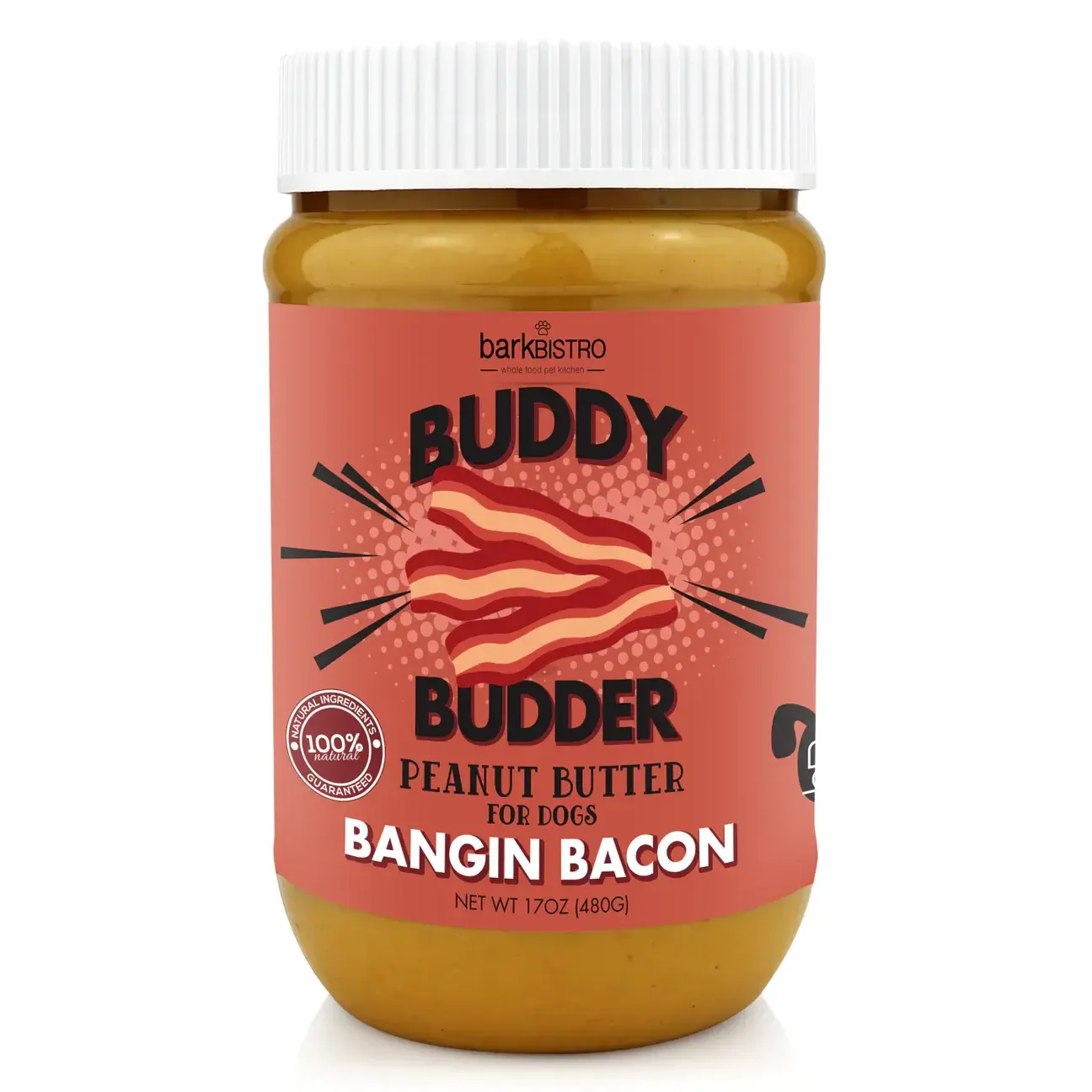BARK BISTRO BUDDY BUDDER BEGGIN BACON