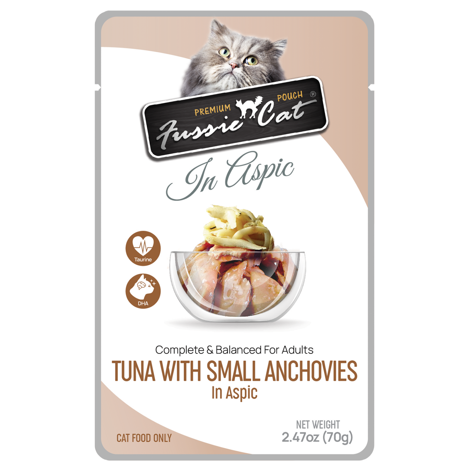 FUSSIE CAT TUNA SMALL ANCHOVY 2.47Z PCH