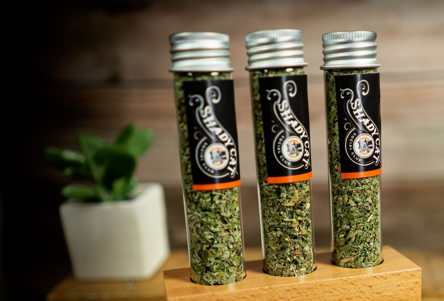 SHADY CAT ORGANIC LEAF FLOWER CATNIP TUBE