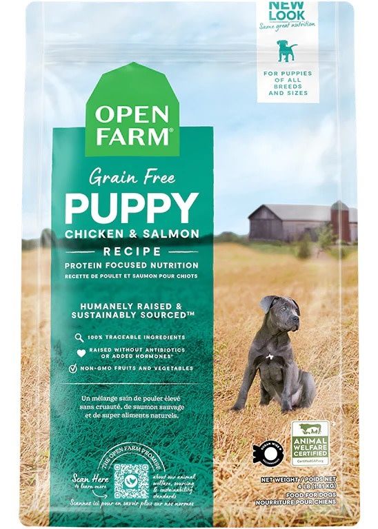 OPEN FARM GRAIN FREE PUPPY 22LB