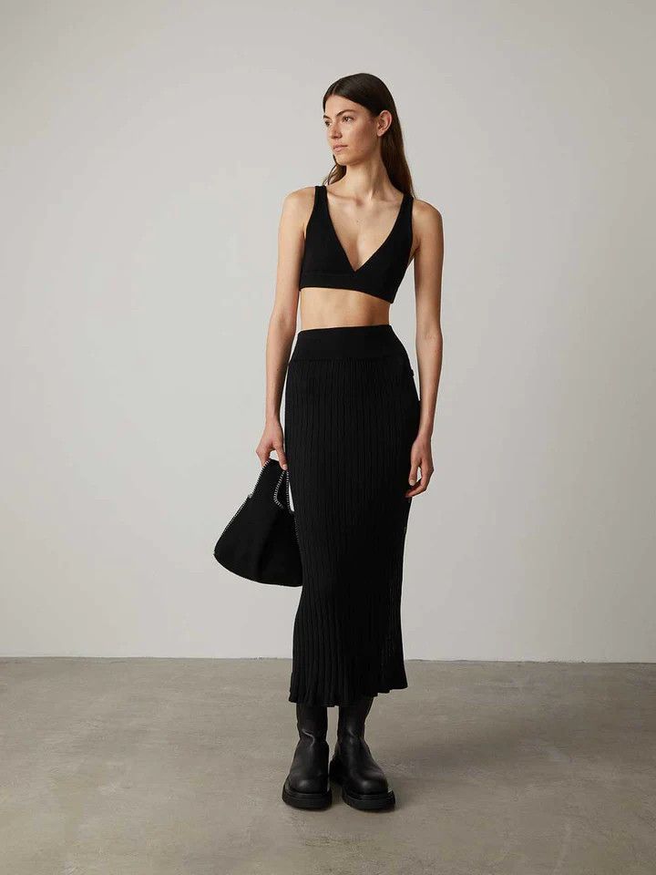LY-Katie Skirt, Size: 1, Color: black