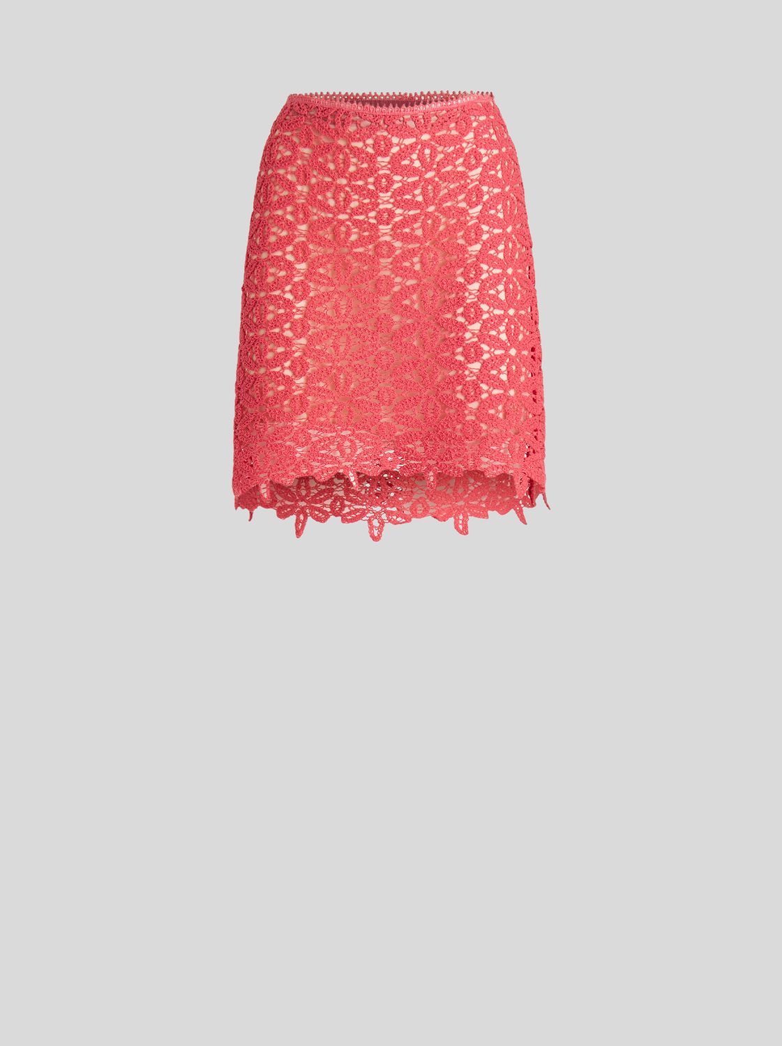 Etro-Lace Skirt, Color: pink, Size: 42