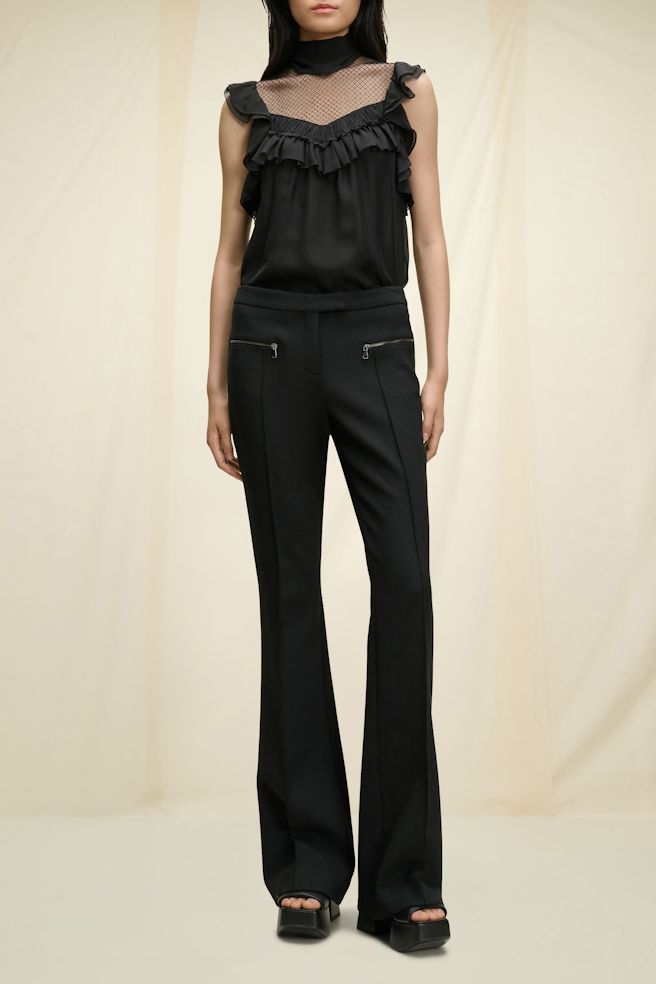 Schu-Playful Lightness Blouse, Color: pure black, Size: 2