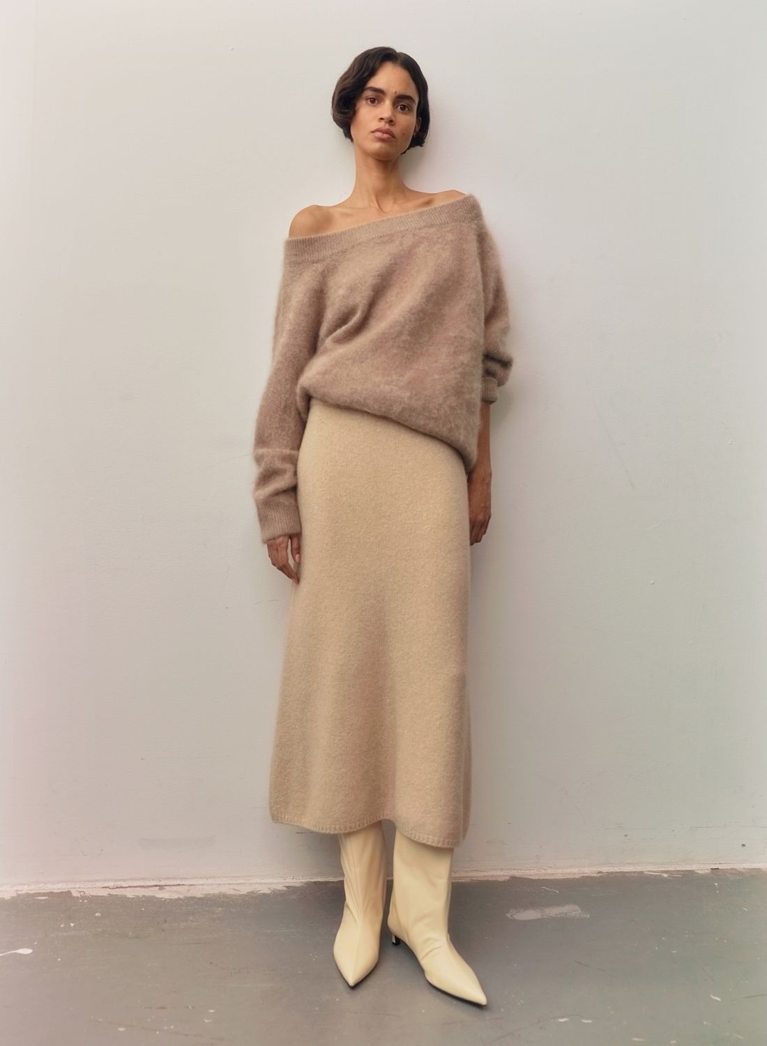 LY-Kamila Sweater, Size: 00, Color: sand brushed