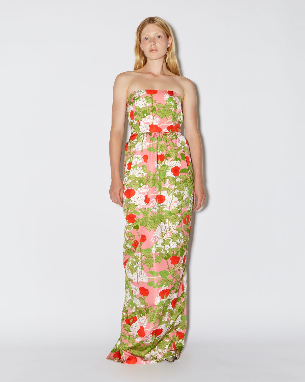 Bern-Dress Lena Red Roses And Lilacs, Color: pink, Size: 38